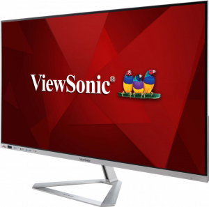 32" ViewSonic VX3276-2K-MHD-2 LED monitor ezüst-fekete