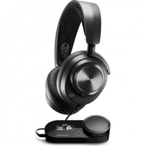 SteelSeries Arctis Nova Pro gaming headset + erősítő fekete (61527)