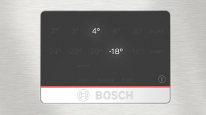 Bosch KGN397ICT alulfagyasztós hűtőszekrény