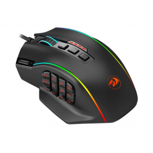 Redragon M901 Gaming egér fekete (M901-K-2)