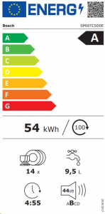 Bosch SMI6TCS00E beépíthető mosogatógép