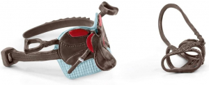 Schleich Horse Club Hannah & Cayenne nyereg és kantárszerszám (42489)