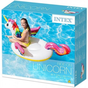 Intex Unikornis lovagló matrac 201x140x97cm (57561NP)