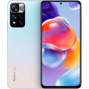 Xiaomi Redmi Note 11 Pro+ 6/128GB Dual-Sim mobiltelefon kék (MZB0A9JEU)