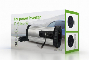 Gembird Autós inverter 150W USB port - Feszültség átalakító (EG-PWC150-01)