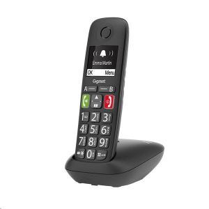 Gigaset ECO DECT Telefon E290 fekete (S30852-H2901-S201)