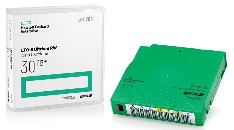 HP LTO8 Ultrium 30 TB RW Data Cartridge (Q2078A)