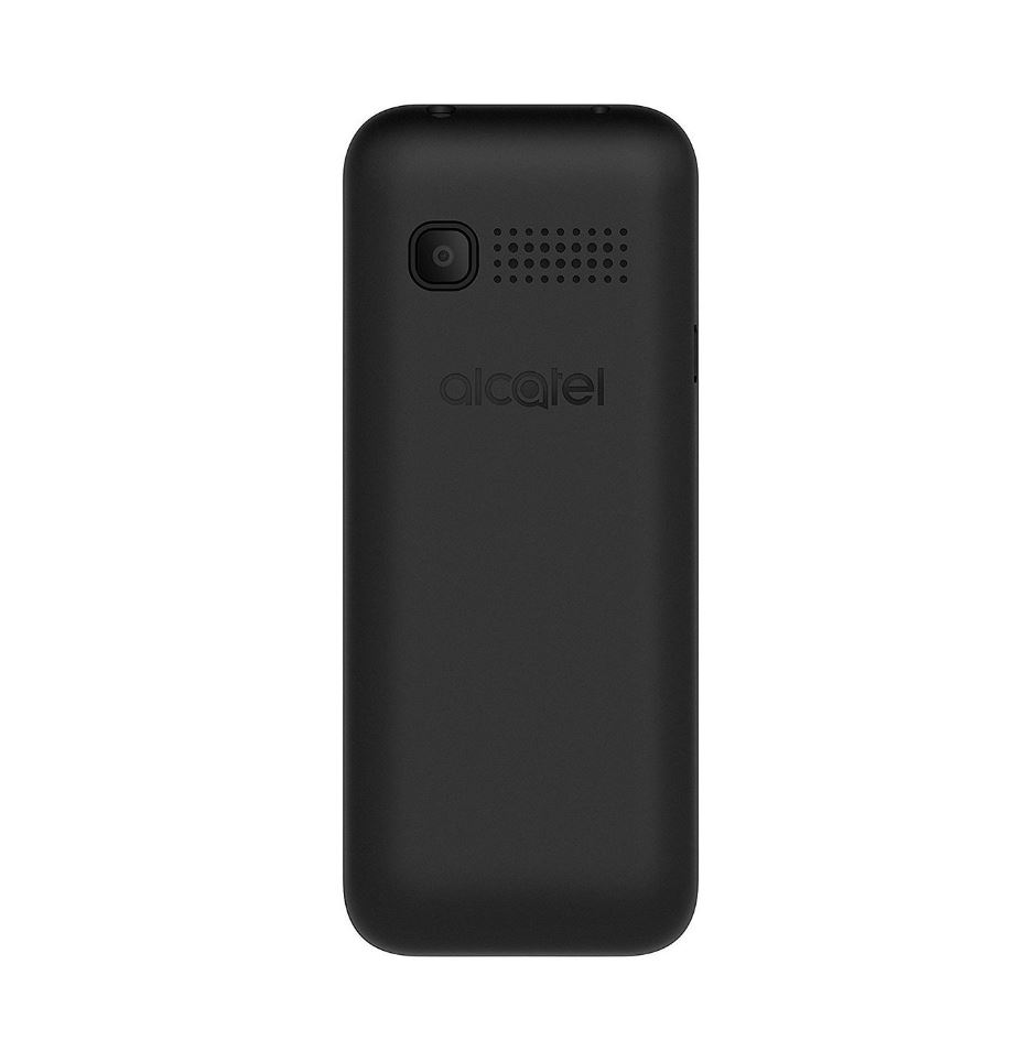 Alcatel 1066 Mobiltelefon fekete, Kártyafüggetlen  + Domino Quick alapcsomag