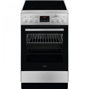 AEG CIB56481BM villanytűzhely inox