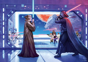 Schmidt Star Wars Obi Wan's Final Battle 1000 db-os puzzle (4001504599539)