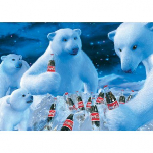 Schmidt Coca Cola - Polar bears 1000 db-o spuzzle (4001504599133)