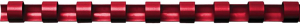 Fellowes 14mm műanyag spirál, 81-100 lapig, piros (5346804)