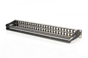 Digitus DN-91424 modular patch panel 48 port 1U 19" árnyékolt