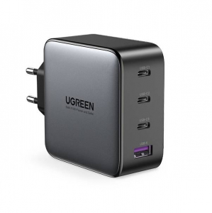 UGREEN CD226 USB-A + 3x USB-C 100W QC3.0 PD hálózati töltő fekete (40747)