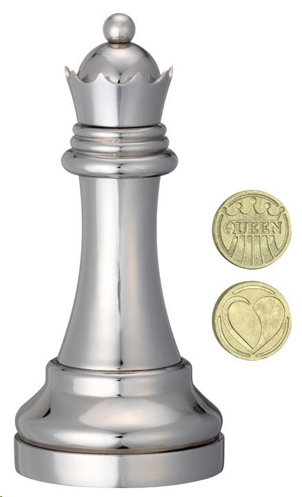Eureka Cast Sakk - Királynő (ezüst) (EUR34573)