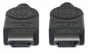 Manhattan High Speed HDMI Ethernet kábel 10m fekete (323246)