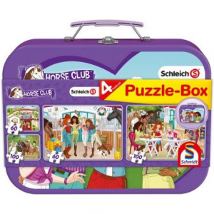 Schmidt Horse Club Puzzle-Box 2x60 / 2x100 db-os puzzle (4001504565152)