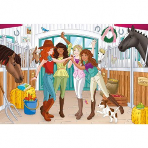 Schmidt Horse Club Puzzle-Box 2x60 / 2x100 db-os puzzle (4001504565152)