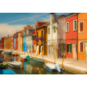 Schmidt  Bright Houses on the Island of Burano 1000 db-os puzzle (4001504589912)