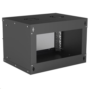 Intellinet 6U 19" fali rack szekrény 400x540x353; IP20-védelem fekete (714143)