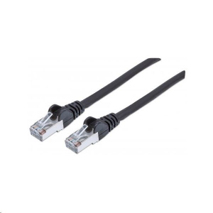 Manhattan SFTP LSOH Cat7 Patch kábel, 10m, fekete (741057)