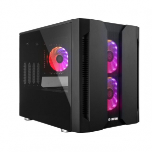 Chieftec Chieftronic M2 GM-02B-OP táp nélküli ablakos mATX ház fekete
