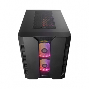 Chieftec Chieftronic M2 GM-02B-OP táp nélküli ablakos mATX ház fekete