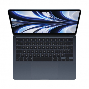 Apple MacBook Air 13.6" 2022 M2 8GB 256GB SSD Notebook éjfekete (mly33mg/a)