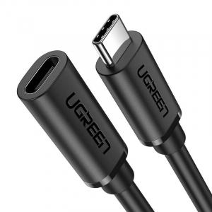 UGREEN USB-C 3.1 Gen2 hosszabb&iacute;t&oacute; k&aacute;bel 4K 100W 1m fekete (10387)