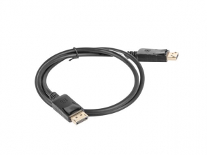 Lanberg DisplayPort kábel 3m fekete (CA-DPDP-10CC-0030-BK)