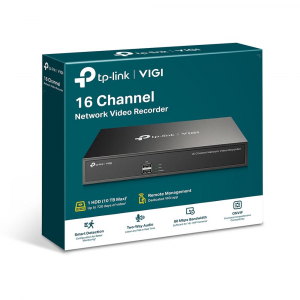 TP-Link VIGI NVR1016H 16 csatornás NVR fekete