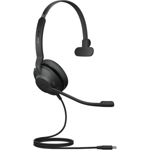 Jabra Evolve2 30 MS USB-C mono headset fekete (23089-899-879)