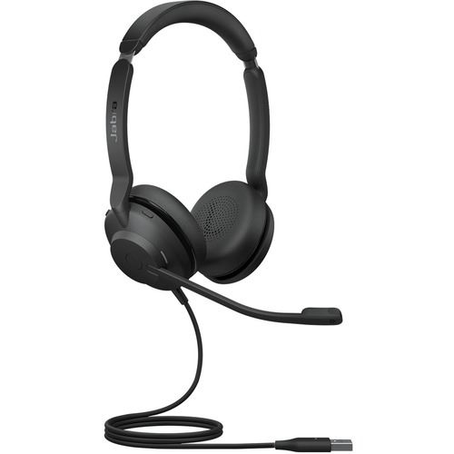Jabra Evolve2 30 UC USB-A sztereó headset fekete (23089-989-979)