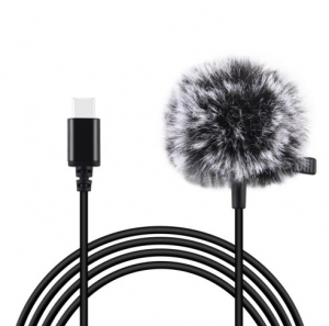 Puluz csiptethető mikrofon USB-C 1,5 m(PU425)