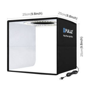 Puluz LED fénysátor 25cm (PU5025B)