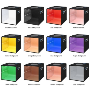 Puluz LED fénysátor 25cm (PU5025B)