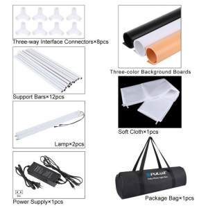 Puluz fénysátor LED 8500 lumen 80cm (PU5080EU)