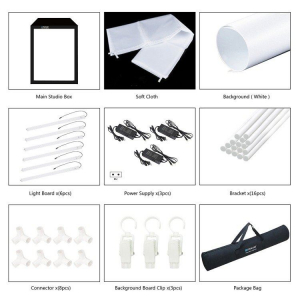 Puluz fénysátor 200cm LED (PU5210EU)