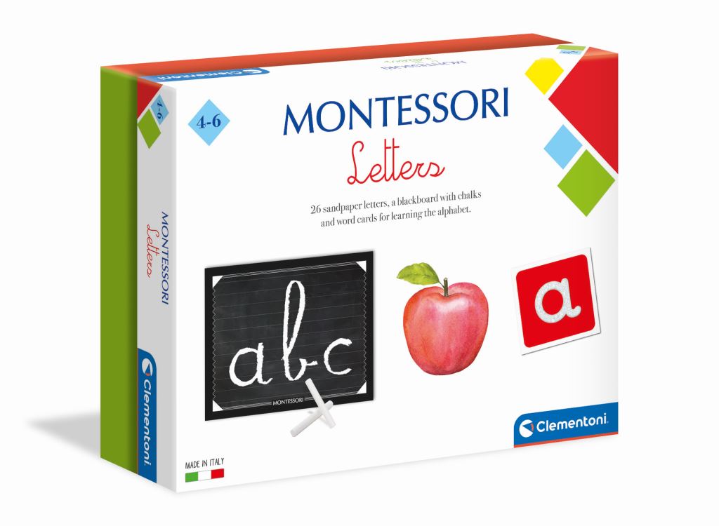 Clementoni Montessori - Betűk angol nyelvű játék (61505) 