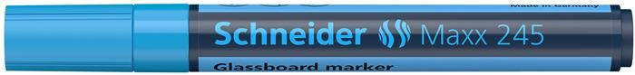 Schneider Maxx 245 üvegtábla marker kék (124503)