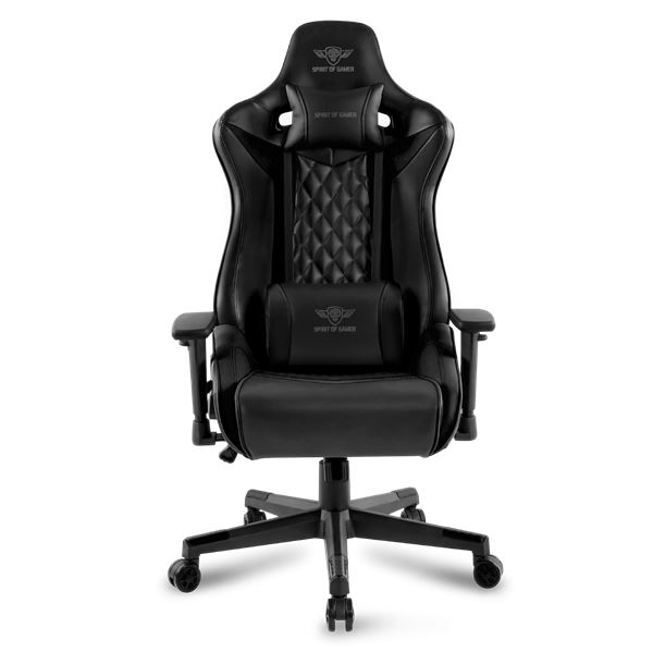 Spirit of Gamer Crusader gaming szék fekete (SOG-GCQBK)