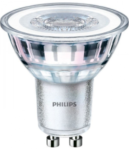 Philips CorePro GU10 4.6W  LED fényforrás hideg fehér /929001218202/ (50W-os hagyományos izzó)