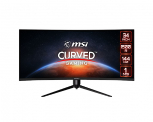 34" MSI Optix MAG342CQR ívelt Gaming monitor fekete