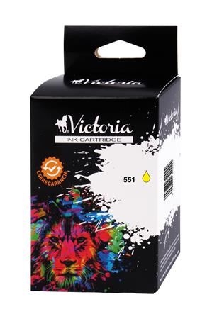 Victoria CLI-551 tintapatron sárga 11ml (TJV637)