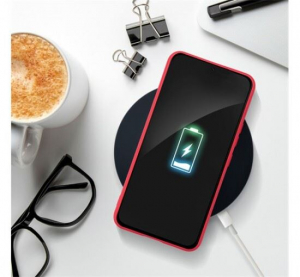 Forcell Soft Samsung Galaxy A13 4G szilikon hátlap tok, piros (65139)