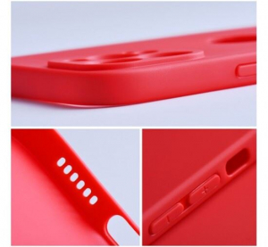Forcell Soft Samsung Galaxy A13 4G szilikon hátlap tok, piros (65139)