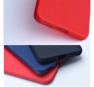 Forcell Soft Samsung Galaxy A13 4G szilikon hátlap tok, piros (65139)