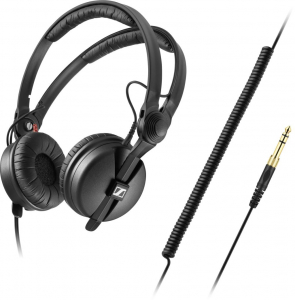 Sennheiser HD 25 Plus DJ On Ear fejhallgató fekete (506908)