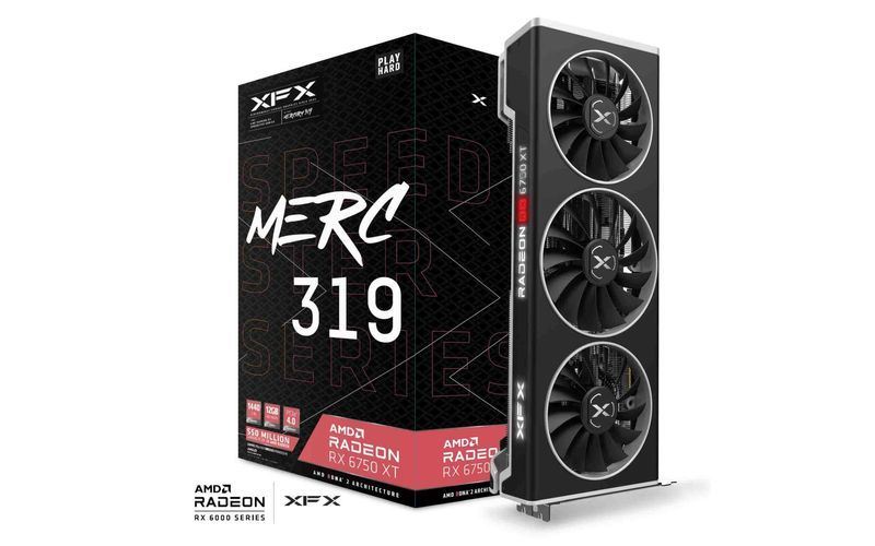 Xfx Radeon Rx Xt Gb Speedster Merc Black Videok Rtya Rx