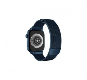Uniq Dante Apple Watch 42/44/45mm fém szíj, kék (UNIQ-45MM-DANCBLU)